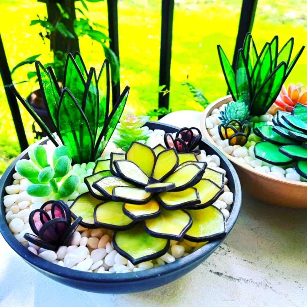 3D Stained Glass Art